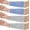 Gray, Blue, variant on 2 Pair Protective Arm Sleeves for Thin Skin Anti-Cut Burn Resistant Cover Forearm Sleeve for Cooking Construction