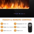 thumbnail image 4 of YYAo Electric Fireplace,Fireplace Electric,36 Inch Electric Fireplace Insert Wall Mounted with Timer, 4 of 7