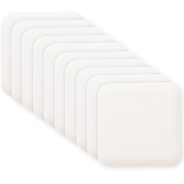 10 piezas Protector de pared Manija de silicona Puerta Protector Puerta de la puerta de la perilla Guardia de pared