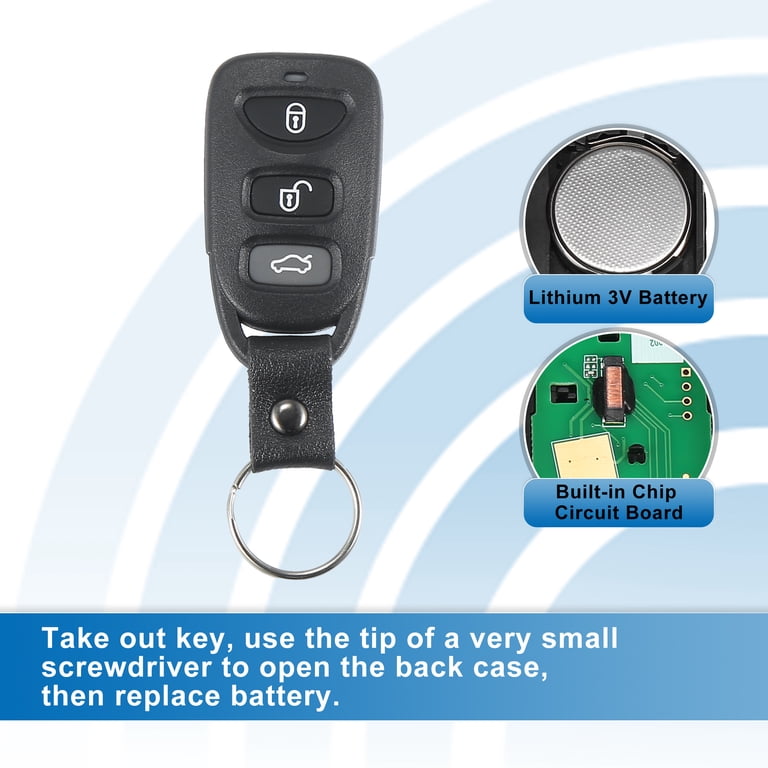 2012 2013 Kia Optima Keyless Entry Remote Car Key Fob NYOSEKS- TF10ATX