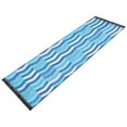 thumbnail image 6 of Blue Chevrons Pattern 72x23.5" Bedroom Runner Rug, Durable and Non-Slip for Hallways and Living Rooms, 6 of 8