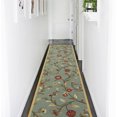 thumbnail image 1 of Ottomanson Ottohome Collection Non-Slip Rubberback Floral Leaves Design Indoor Rug, 1 of 7