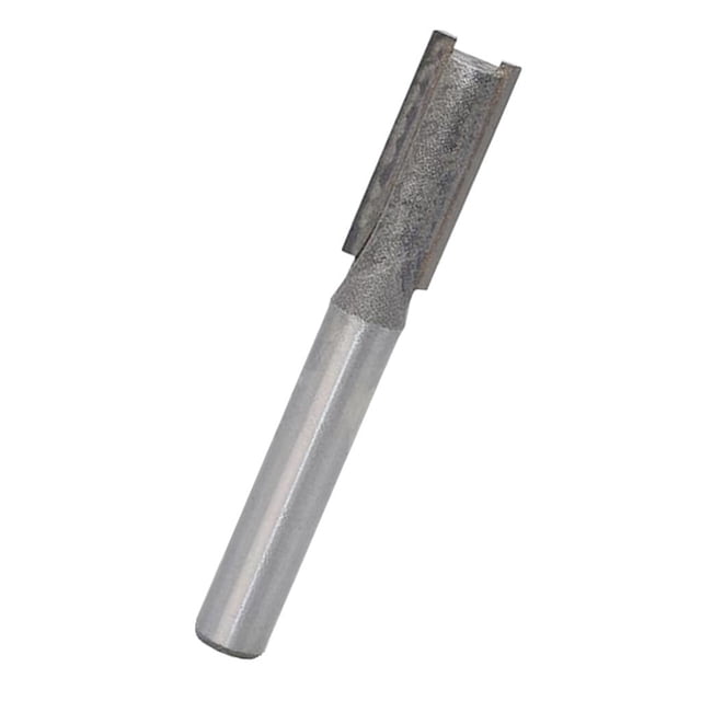 Fresa de broca punta de ranura única y vástago de 1/4 " 5 Sunnimix Brocas de enrutador rectas