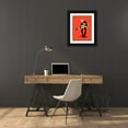 thumbnail image 3 of Rogan, Mark 25x32 Black Ornate Wood Framed with Double Matting Museum Art Print Titled - The Guitar, 3 of 4
