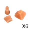 thumbnail image 1 of 6x de 3 Almohadas de Silicona para Flauta, Instrumento Musical de Flauta, Piezas de Repuesto para Reparación de Bricolaje 6 piezas, 1 of 8