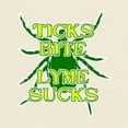 thumbnail image 3 of CafePress - Ticks Bite Lyme Sucks T Shirt - Men's Classic Graphic T-Shirt, 3 of 4