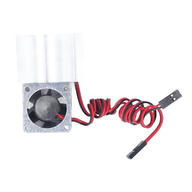 RC Heat Sink High Velocity Fan Motor Radiator Fan Set For Slash 4x4 VXL 1/10 RC Car With Double Fan