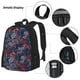 thumbnail image 3 of Disketp Cool Red Off-Road Vehicle Mochila Estampada de Gran Capacidad con Lonchera y Estuche, Set de 3 Piezas para Estudiantes, 3 of 7