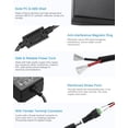 thumbnail image 4 of 12 power supply 12 volt 3 36 / adapter 12 power cord 2.5 2 to converter with 5.52.5 tip for baby bottle warmer 3 printer camera wireless router, 2 pack, 4 of 4
