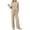 Beige, variant on Pyhlmscde Women's Two Piece Fashion Casual Sweatsuit, Womens Loungewear Set, Sweatsuits Women 2 Piece Outfit, Two Piece Sets for Women