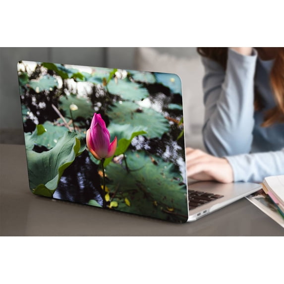 KSK KAISHEK Only Compatible MacBook Air 13" Case 2022/2021/2020/2019/2018 Release Model A2337 m1 A2179 A1932, Plastic Hard Shell Case Cover + Black Keyboard Cover, Flower 0427