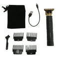 thumbnail image 2 of Barbers Beard Trimmer, Hair Clipper Set Rechargeable Electric Accurate Cordless Ergonomic Multifunctional with 4 Lengths Guide Combs for Grooming Cutting Black,Gold, 2 of 7