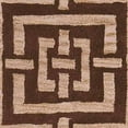thumbnail image 2 of SAFAVIEH Wyndham Major Geometric Wool Runner Rug, Brown, 2'3" x 9', 2 of 5