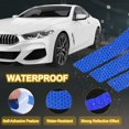 thumbnail image 3 of Uxcell Reflective Stripe Stickers, High Visibility Reflective Decals Safety Warning Decals for Cars Motorcycles Blue, 3 of 7