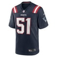 thumbnail image 2 of Men's Nike Keshawn Banks  Navy New England Patriots  Game Jersey, 2 of 3