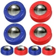 thumbnail image 1 of HLONK Ensemble de 16 Pcs Mini Rondelle de Shuffleboard à Roulettes pour Enfants Jouet de Bureau de Soccer de Table, 1 of 10