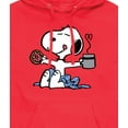 thumbnail image 3 of Peanuts - Donut Coffee Snoopy -Men's Pullover Hoodie, 3 of 6