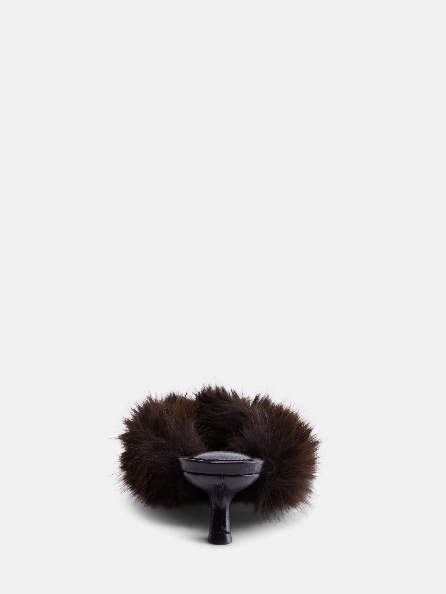 Scoop Women's Faux Fur Kitten Heels