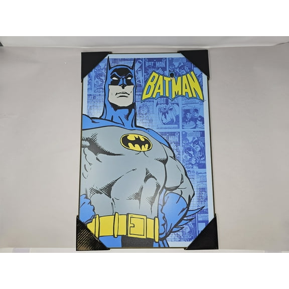 Batman Wood Comic Print Wall Decor