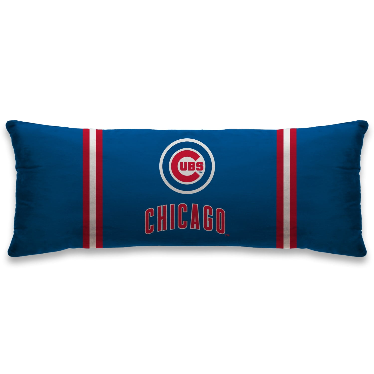 MLB Chicago Cubs Microplush Logo Body Pillow