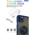 thumbnail image 3 of is Specially Designed for iPhone 11 Pro Max Anti-Fingerprint, Built-in 360° Rotating Ring Bracket Solid and Durable Magnetic car Phone case, Suitable for iPhone 11 Pro Max 6.5inches Male-Blue, 3 of 6
