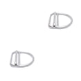 thumbnail image 2 of Advancent Anillo de buceo, cinturón de pesas de acero inoxidable, hebilla de correa, anillo en D, equipo de tope, accesorios para exteriores 2piezas, 2 of 6