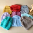 thumbnail image 3 of LinYooLi Candy Color Rabbit Hair Knitting Wool Hat, Autumn And Winter Shining Sequins Fashion Matching Caps Melon Skin Hat Fashion, 3 of 6