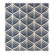 thumbnail image 1 of Tapiz de estilo japonés, cortina para puerta de cocina, 85x90cm, hojas azules Zulema Cortina de puerta japonesa, 1 of 6