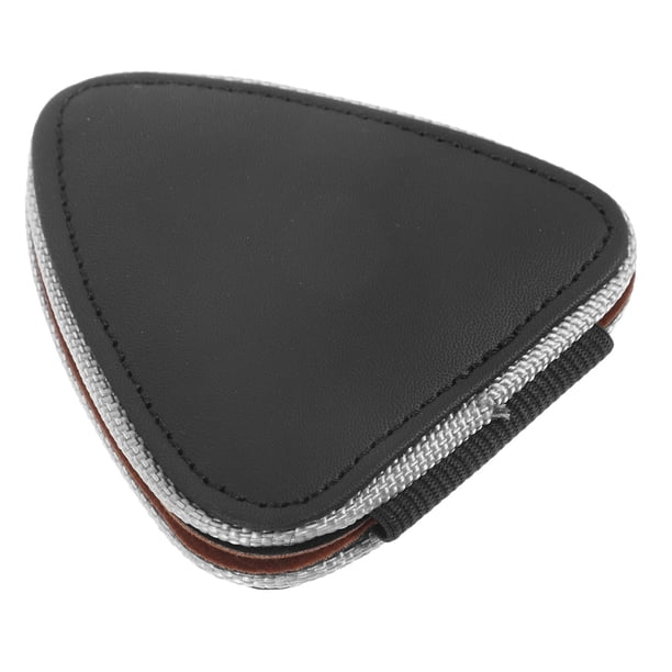 unbranded Estuche Compacto Para Púas De Guitarra Negro Con Clásico Y Materiales Duraderos