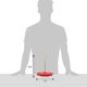 thumbnail image 3 of 12 oz Hanging Hummingbird Feeder with 8 Feeding Ports(Red), 3 of 3