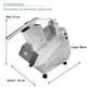 thumbnail image 4 of Procesadora de Alimentos Industial 9 discos Picatodo SHORBULL, 4 of 11