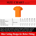 thumbnail image 2 of Gildan Men's Pocket T-Shirt, High Vis Crew Neck Short Sleeve Durable Work Tee, Safety Orange, 12 Pack, M, 2 of 5