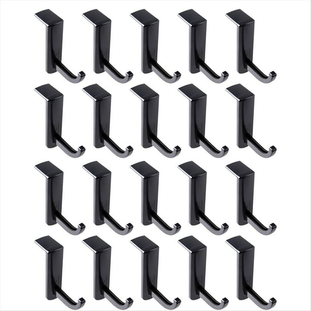 Soporte para Auriculares con Gancho Soporte para Auriculares Gancho para Guardar Auriculares de Ordenador Organizador de Cables de Oficina Negro