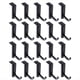 thumbnail image 1 of Soporte para Auriculares con Gancho Soporte para Auriculares Gancho para Guardar Auriculares de Ordenador Organizador de Cables de Oficina Negro, 1 of 5
