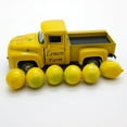 thumbnail image 2 of Yellow Lemon Decor,Fruit Metal Truck Decor,Fresh Holiday Summer Metal Truck with 8 Lemons Ornaments,Harvest Farmhouse Vintage Pickup Car Decor for Tabletop Centerpiece Home Kitchen, 2 of 7