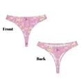 thumbnail image 3 of Balery Butterfly 1 Tangas de Algodón para Mujer con Estampado – Ropa Interior Sexy, Transpirable, G-string-3X-Large, 3 of 6