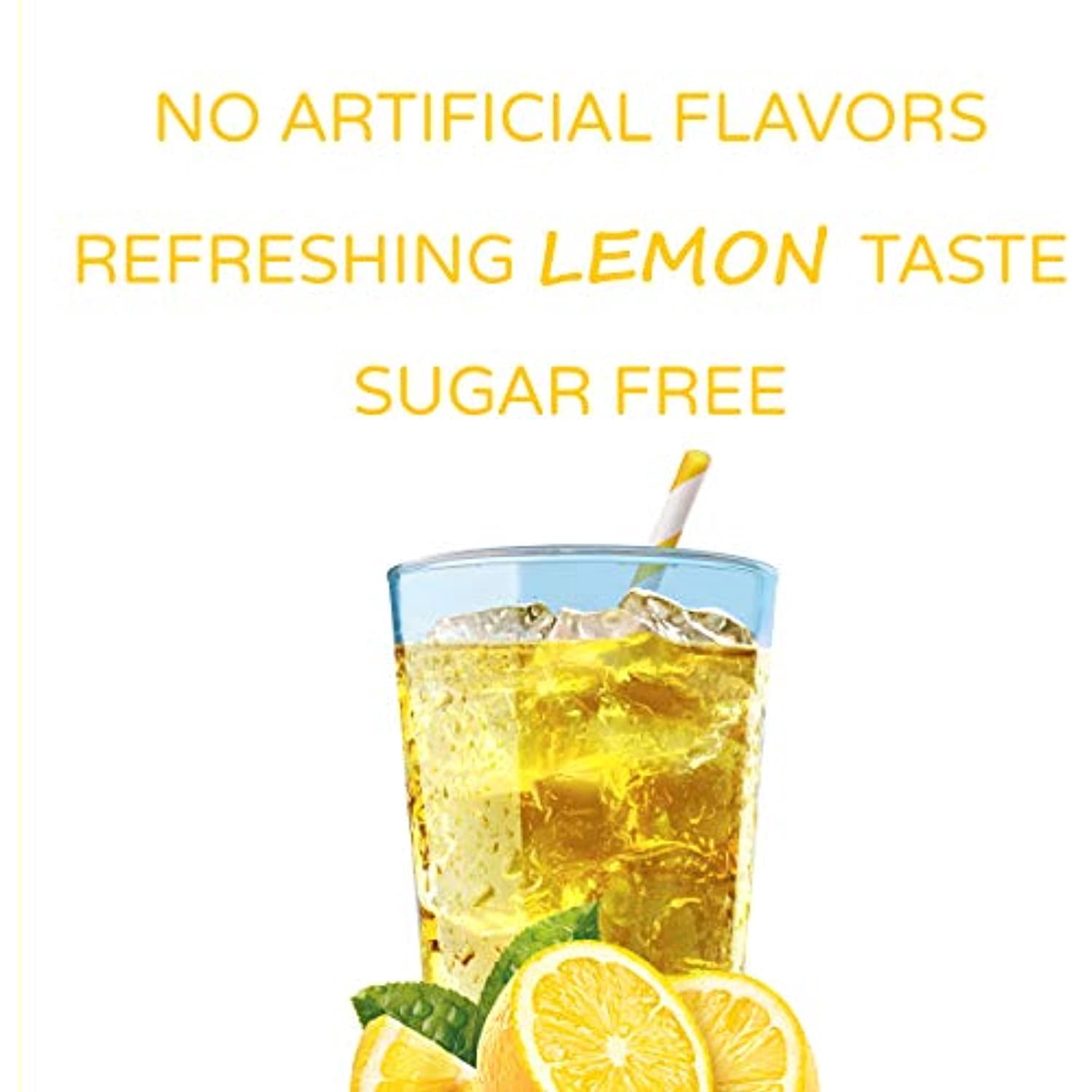 Crystal Light Sugar-Free Lemonade On-The-Go Powdered Drink Mix 120 Count