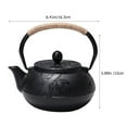 thumbnail image 2 of OULII Bouilloire en Fer pour Usage Quotidien Couleurs Assorties Accessoire de Thé Multifonction 1.5L, 2 of 8