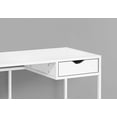 thumbnail image 2 of Monarch Specialties I 7570 42 in. Metal Computer Desk, White - White, 2 of 4
