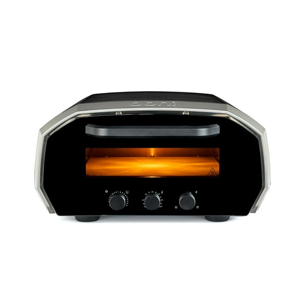 Ooni Volt 12 Horno eléctrico para pizza: horno eléctrico versátil para interiores y exteriores, cocina para pizza con piedra, encimera para horno tostador para interiores y exteriores, horno para pizz