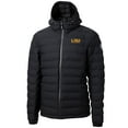 thumbnail image 2 of Men's Cutter & Buck  Black LSU Tigers Alumni Logo Mission Ridge Repreve Eco Insulated Puffer Full-Zip Jacket, 2 of 3