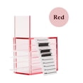 thumbnail image 4 of Rosa 5 capas - caja de almacenamiento de pestañas, 4 of 5