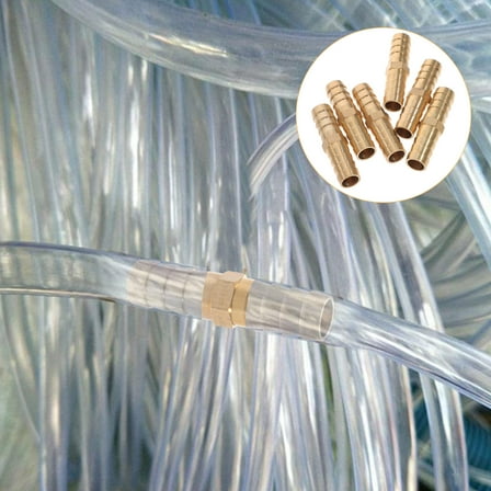 MLINS  12 Pcs Fittings 1/2 Inch Hose Garden Pipe Connectors Yellow