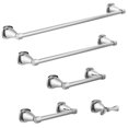 thumbnail image 3 of Delta Faucet 77655 Stryke Soporte De Papel Higiénico Giratorio De Doble Poste, Cromado, 3 of 5