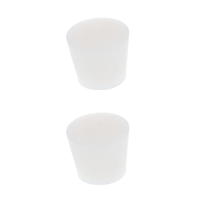 Sidaley Tubo de cristalería de laboratorio Tapón de silicona Tapón de botella 3.7-4.5cm Type1