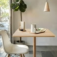 thumbnail image 6 of Kaboon Universal Table Top 30 x 30 inches Sqaure Pack of 2, Round corner, Light Walnut, 6 of 6