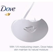 Dove Beauty Bar so ap - Gentle Exfoliating - 2 Count 4 OZ Bars Per Package - Pack of 3 Packages (Total of 6 Bars)