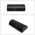 thumbnail image 2 of 2X Cilindro de Yoga Semicircular Equipo de Fitness Rodillo de Espuma de Yoga Ladrillo de Yoga Negro, 2 of 6