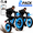 BLACK(2 PACK), variant on Pescroa E-Bikes for Adults, 1500W Peak Motor Electric Bike for Adults, 20" Fat Tire Electric Bike with 70-100 Miles, 7-Speed Electric Mountain Bike with APP Control