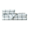 thumbnail image 1 of Mainstays Soft, Easy Care, Microfiber Sheet Set Plaid, Queen – Back to School!, 1 of 4